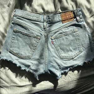 Levi's Women's Light Blue Jean Shorts